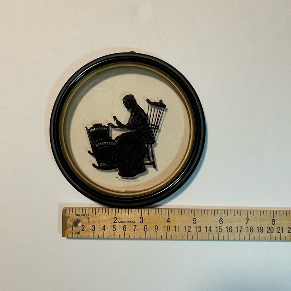 C.A Richards “The Colonial Cradle” 1936 Silhouette - Picture 7 of 9